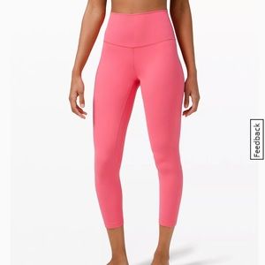 Lululemon guava pink align 25